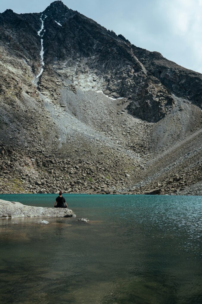 Yoga and meditation in nature.